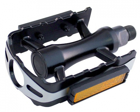 Pedale bicicleta - Pedale Union SP-610 aluminiu negre filet 9/16 AM
