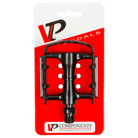 Piese biciclete - Pedale VP Aluminiu Negre 65x82  9/16"