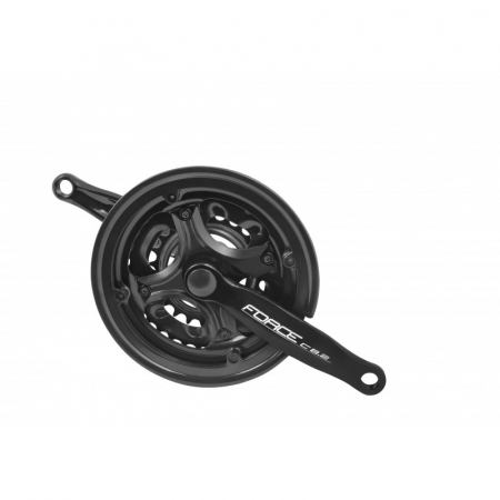 Piese biciclete - Pedalier Force C8.2 42/34/24T 152mm negru