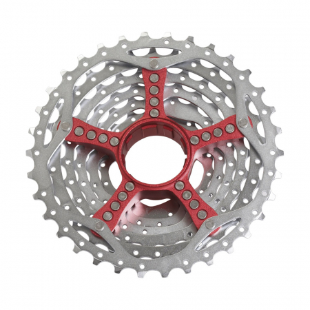 Ciclism - Pinioane Caseta Sram Pg-990 Mtb 11-32T, Spider Rosu