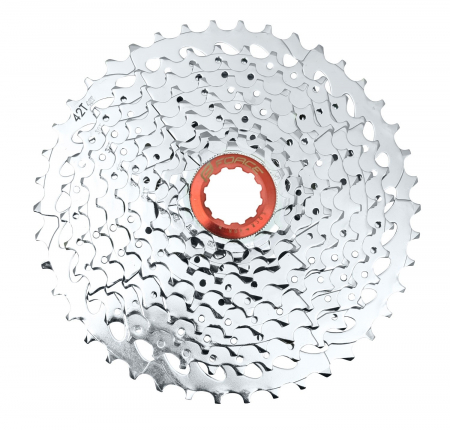 Piese biciclete - Pinioane pe caseta Force 10 viteze 11-42T crom