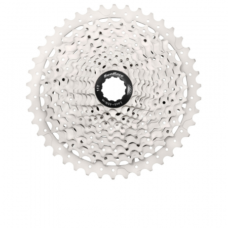 Piese biciclete - Pinion MTB SUNRACE CSMS3 10V-11- 40 T  Silver Shimano/Sram