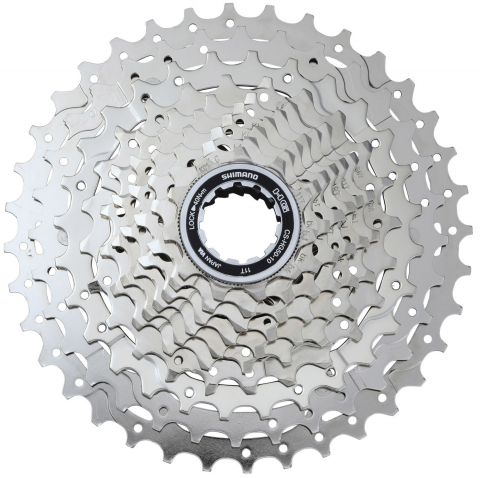 Ciclism - Pinion pe caseta SHIMANO DEORE CS-HG50-10, 10 VITEZE, 11-36T