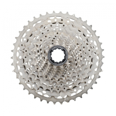 Piese biciclete - Pinion pe caseta bicicleta SHIMANO DEORE CS-M5100 11 VITEZE, 11-42T