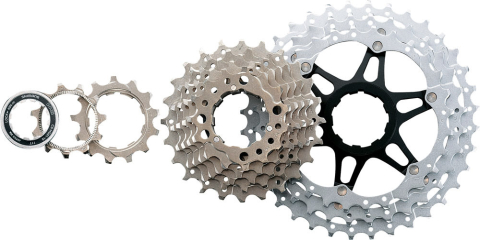 Pinion pe caseta SHIMANO SLX CS-HG81-10, 10 VITEZE 11-34T [1]