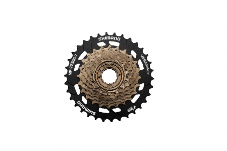 Piese biciclete - Pinion pe filet SHIMANO TOURNEY MF-TZ500-7 7 VIT.14-34T