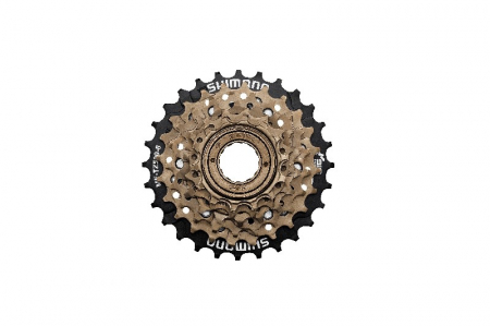 Ciclism - Pinion pe filet Shimano TOURNEY MF-TZ500-7, 7 viteze