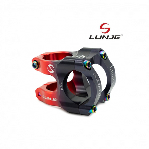 Piese biciclete - Pipa EWPM-003 31.8mm negru/rosu