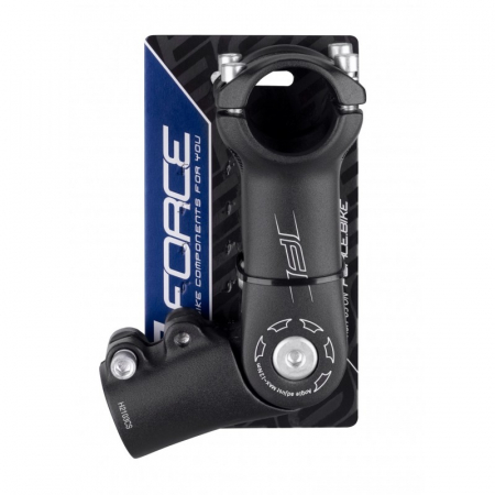 Pipa Force S6.3 31.8/90mm reglabila Al, neagra [2]