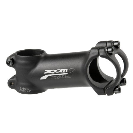 Piese biciclete - Pipa ZOOM 31.8/110 mm  Negru Matt
