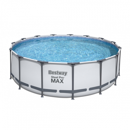 Piscina supraterana cu cadru Bestway Steel Pro Max 457 x 122 cm cu pompa de filtare si accesorii [4]