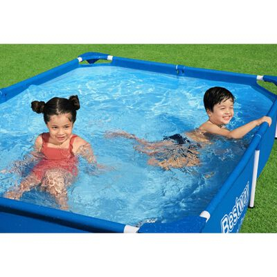 Piscina supraterana cu cadru metalic Bestway Steel PRO 221 X 150 X 43 cm [2]