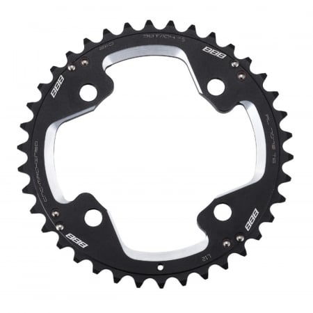Ciclism - Placa pedalier BBB MTBGear comp. 2x10 Shim. XT 38T/104mm