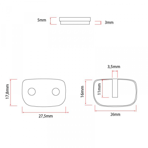 Placute de frana din rasina RS003-R [1]