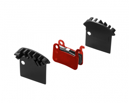 Ciclism - Placute de frana metalice cu radiator Union DBP-17SC set compatibil cu Shimano XTR