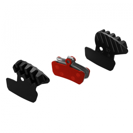 Ciclism - Placute de frana metalice cu radiator Union DBP-57SC-set Avid X0 trail si Sram Guide