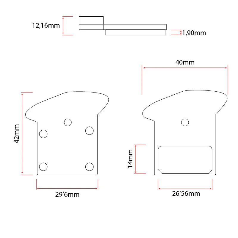 Placute de frana Nutt ventilate [2]