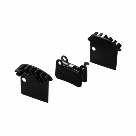 Piese biciclete - Placute de frana organice Union DBP-17C-set cu radiator SHIMANO