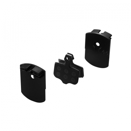 Piese biciclete - Placute de frana organice Union DBP-44C-set cu radiator AVID Eli