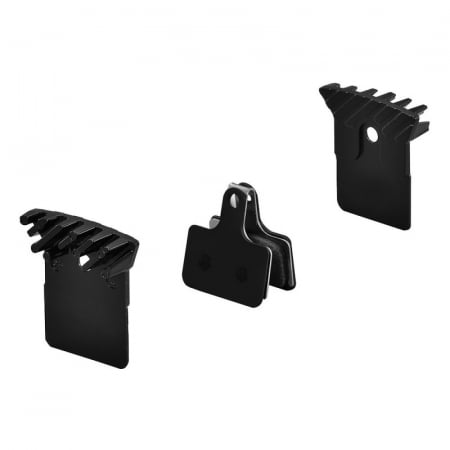 Piese biciclete - Placute de frana organice Union DBP-64C-set cu radiator Shimano