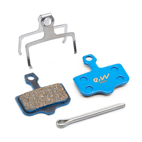 Placute de frana - Placute frana ceramice trotineta electrica compatibil NUTT (2 pistoane) - 2 perechi