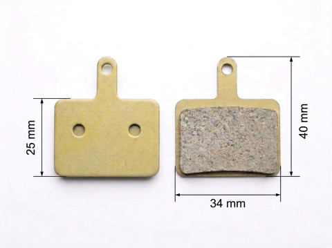 Placute de frana - Placute frana pentru Kukirin G2 2026 (model nou)