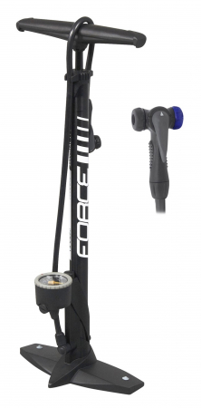 Ciclism - Pompa biciclete Force Easy HOBBY  11 Bar, plastic negru