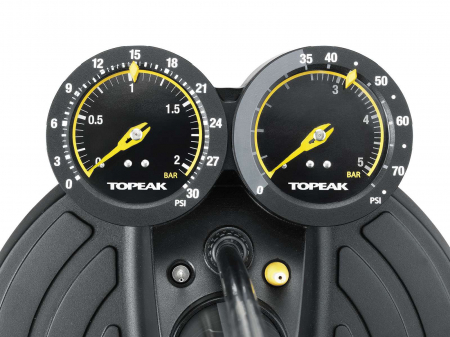 Pompa Podea Topeak Joeblow Dualietjb-Dul - Negru [1]