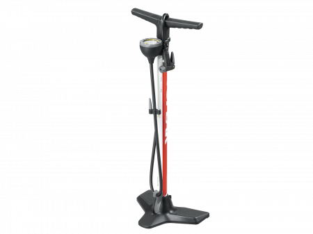 Ciclism - Pompa Podea Topeak Joeblow Race Tjb-Rc1R - Rosu-Alb