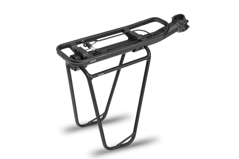 Ciclism - PORTBAGAJ ACID SEATPOST CARRIER BEAM SPRING CLAMP + SIDE RAIL RILINK NEGRU