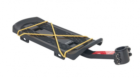 Ciclism - Portbagaj spate Force pentru tija sa 25.0-31.6 mm aluminiu negru