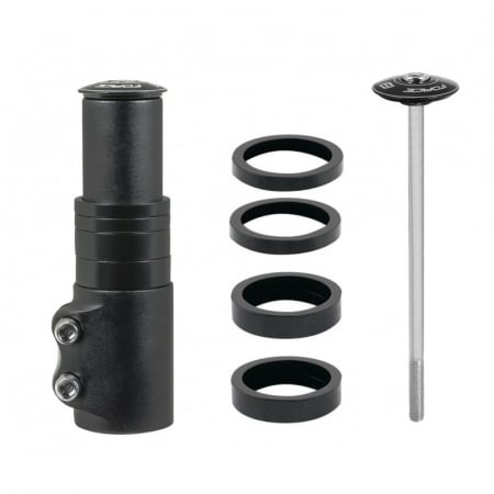 Prelungitor gat furca Force F-ECO 1.1/8 aluminiu negru [1]