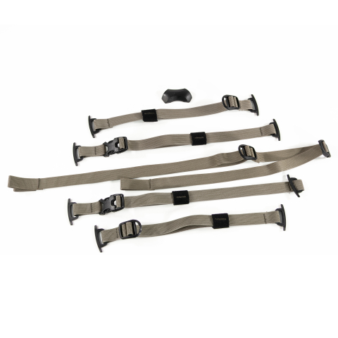 Echipament ciclism - PRINDERI BACKPACK ORTLIEB COMPRESSION-STRAPS ATRACK Mud