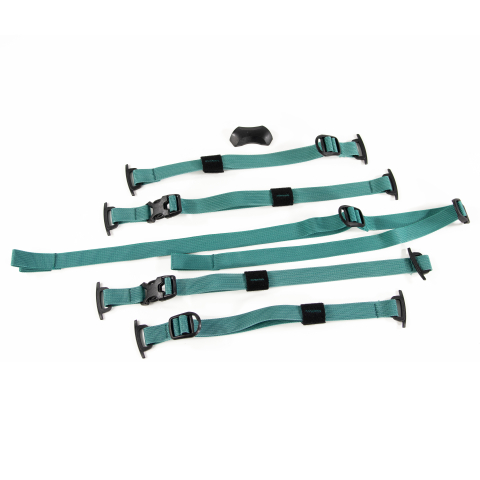 Echipament ciclism - PRINDERI BACKPACK ORTLIEB COMPRESSION-STRAPS ATRACK Turquoise