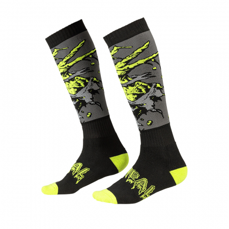 Echipament ciclism - PRO MX Sock ZOMBIE black/green (One Size)