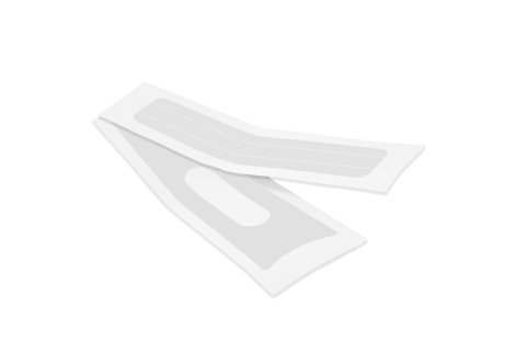 Aparatori noroi bicicleta - PROETCTII CADRU ACID STRIPS TOP TUBE PACK PRO Transparent