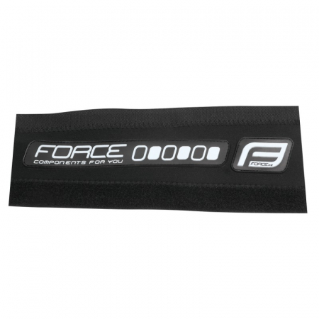 Protectie cadru Force F Rubber neopren 9.5 cm Negru/Alb Ciclism - Protectie cadru Force F Rubber neopren 9.5 cm Negru/Alb
