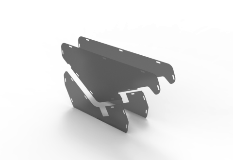 Ciclism - PROTECTIE LATERALA PICIOARE CUBE PENTRU PORTBAGAJ LONGTAIL Set