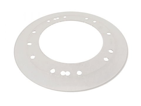 Piese biciclete - Protectie Plastic Spite SXT YF-FH73 -  Butuc Disc DE - 242 mm