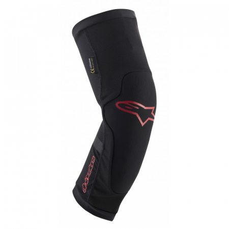 Ciclism - Protectii Genunchi Alpinestars Paragon Plus Negru/Rosu XS