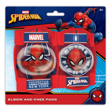 Protectii - Protectii genunchi si coate copii Seven Spiderman