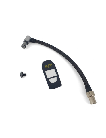 Ciclism - RACORD POMPA SHOCK NDTUNED GS-52 WITH GAUGE COVER Kit