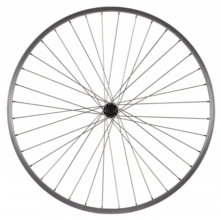 Roata Bicicleta Fata Luna 28", 622X21, Alu Simpla, Butuc Simplu Argintiu, 36H, 3/8 Old13560 [1]