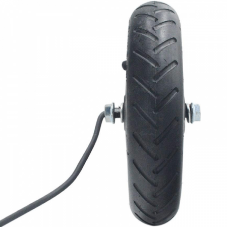 Roata cu motor 350W pentru trotineta electrica Xiaomi Mijia M365 / MI 1S cu anvelopa cauciuc si camera 8.5 inch (8 1/2 x 2) [3]