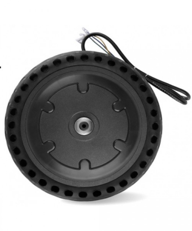 Piese trotinete electrice - Roata Cu Motor 350W Trotineta XIAOMI Mijia M365 / 1S, Cauciuc Plin 8.5 Inch