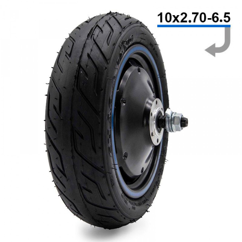 Piese trotinete electrice - Roata cu motor cu linie albastra 48V 800W 6.5"