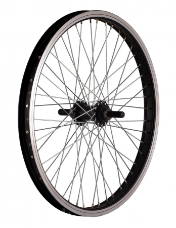 Ciclism - Roata Fata 20" Cerurim, Janta Simpla Bmx Othin, 406X25, V-Brake, 48H, Neagra