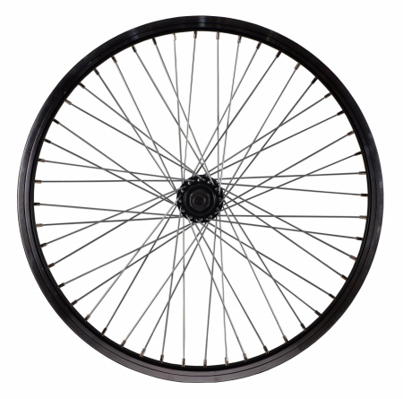 Roata Fata 20" Cerurim, Janta Simpla Bmx Othin, 406X25, V-Brake, 48H, Neagra [1]