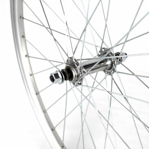 Roata Fata 24" Cerurim, Janta Dubla Atlas, 507X18, V-Brake, 36H, Argintie [2]
