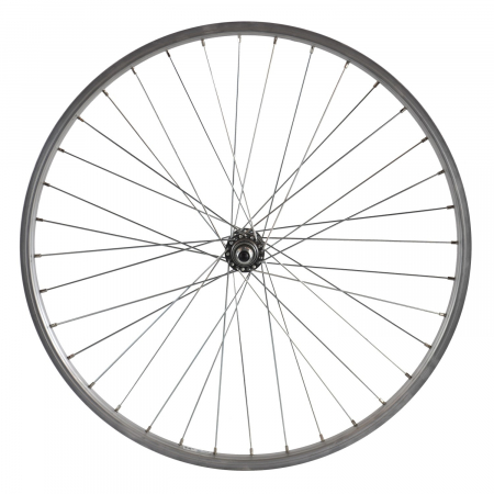 Roata Fata 24" Cerurim, Janta Simpls Luna, 507X21, V-Brake, 36H, Argintie [1]